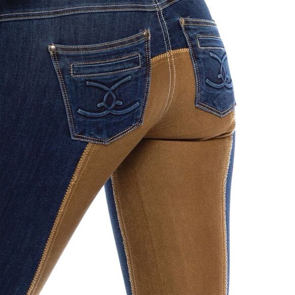 Goode Rider Equestrian Jeans Full Seat Breech High-Rise 28x25.5 Horse Riding - Picture 5 of 15